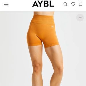 AYBL Balance V2 Seamless Shorts - Spiced Orange